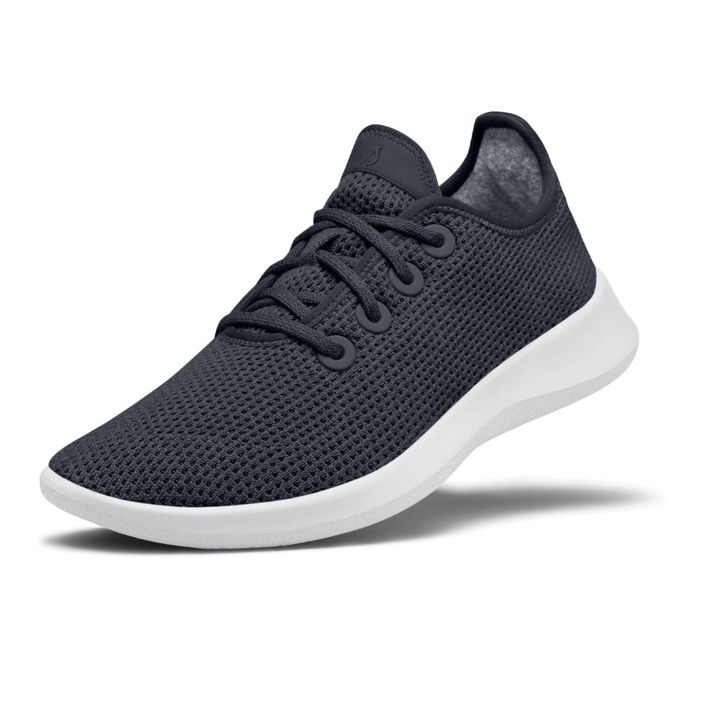 Allbirds Men's Sneakers Navy - Tree Runners - 63570IEXG